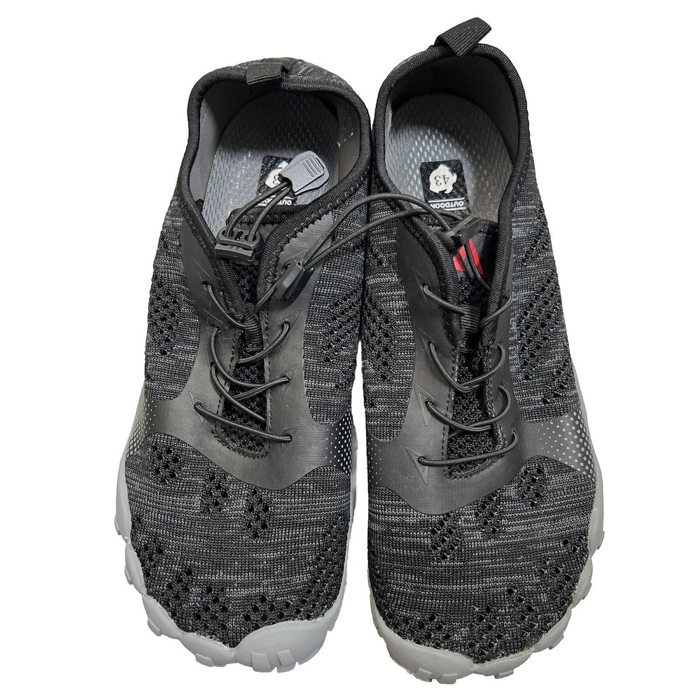 Men’s Trail Running Shoe QuickLace Quick Dry Contragrip Sz 43 U.S 9.5 NWOT